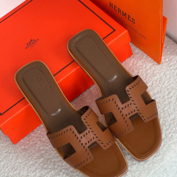HERMES SANDAL BROWN ZEZ/010