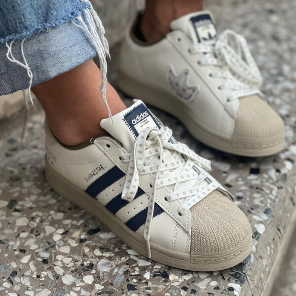 ADIDAS SUPERSTAR WHITE/BLUE