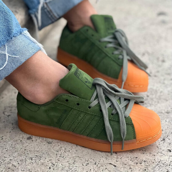 ADIDAS SUPERSTAR GREEN