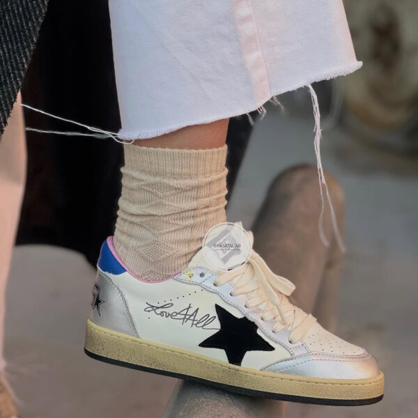 GOLDEN GOOSE WHITE/BLACK