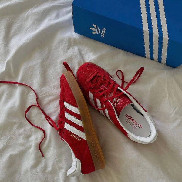 ADIDAS GAZELLE INDOOR RED/WHITE